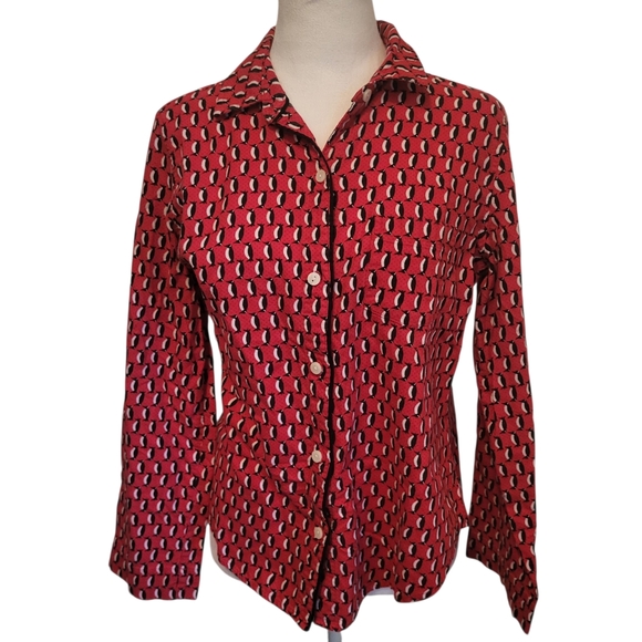 Victoria's Secret Penguin Flannel Pajamas Red sz XS - Picture 1 of 6